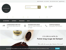Tablet Screenshot of epicesdumonde.com